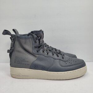 Nike SF Air Force 1 Mid Men's Dark Grey Sneakers 917753-004 US Size 9.5